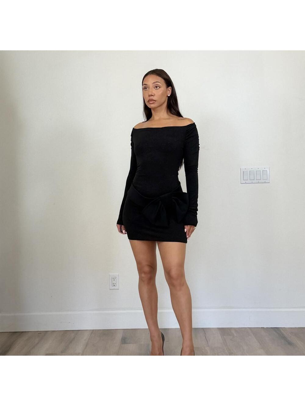 Guess Women's Black Other-dress